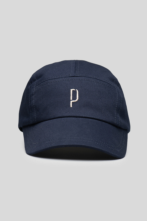 P Emblem Navy 5-Panel Baseball Cap