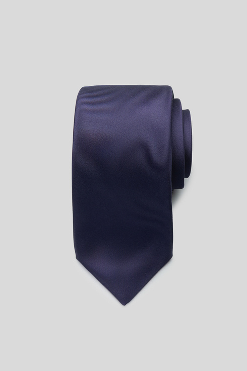 Plum Silk Six Fold Tie