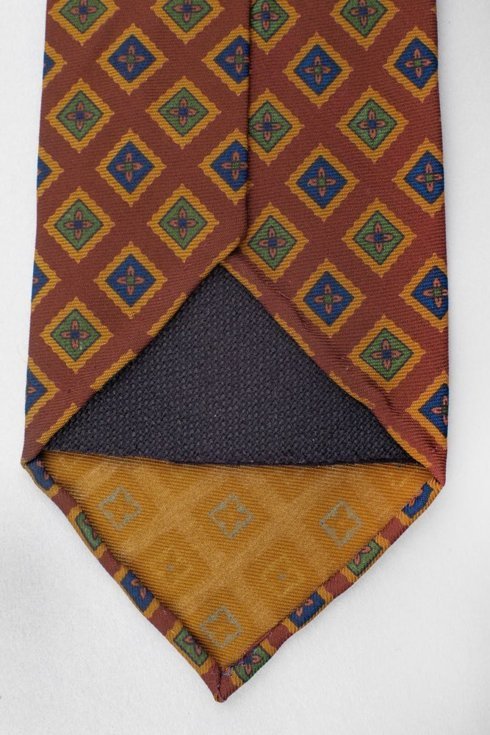 Ancient Madder Silk Untipped tie