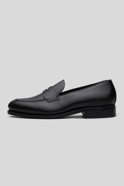 Black Penny Loafers