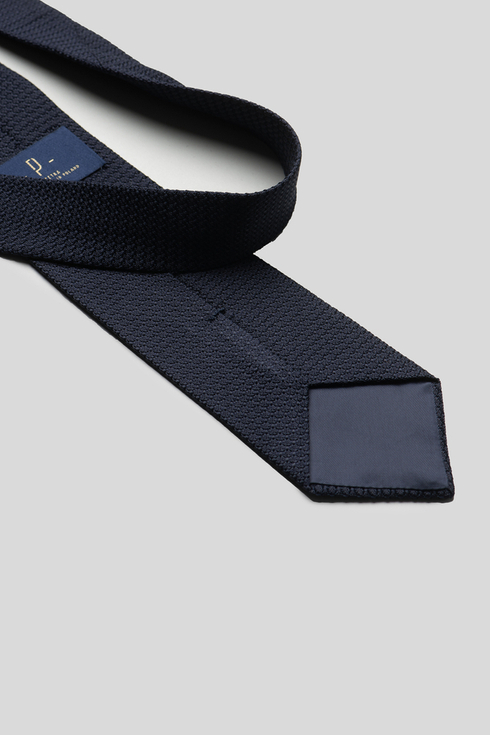 Dark Navy Grenadine Tie (Grossa)