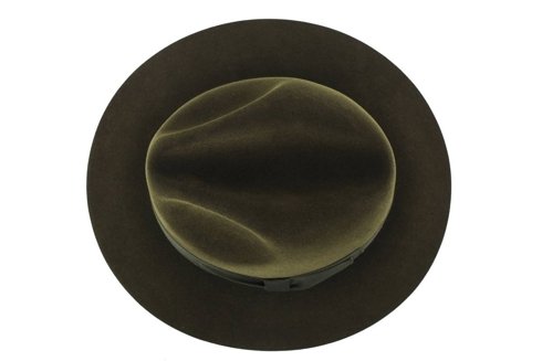 Fedora hat Olive green