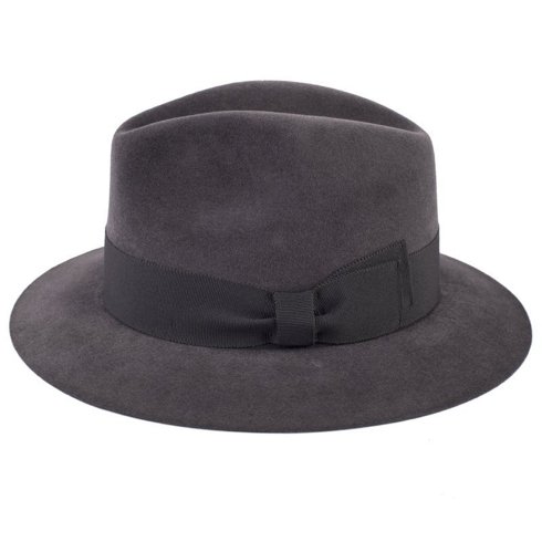 Fedora hat grey