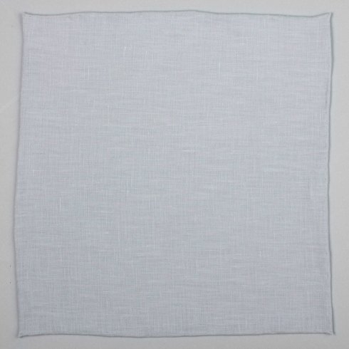 Grey Linen Pocket Square
