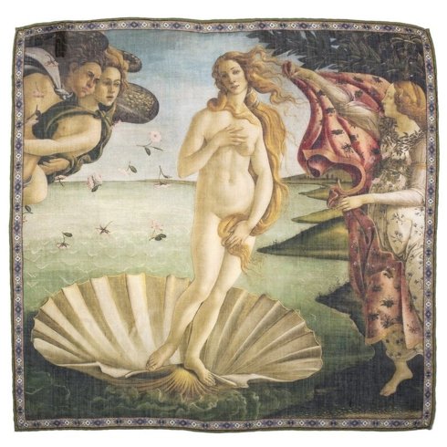 Pocket square 'The Birth of Venus' Sandro Botticelli
