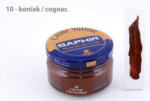 Shoe cream 50ml / cognac