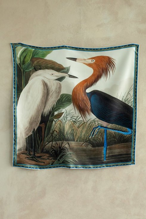 Silk scarf birds of america' by J.J. Audubon