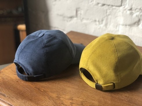 corduroy baseball caps for our anniversary "10".