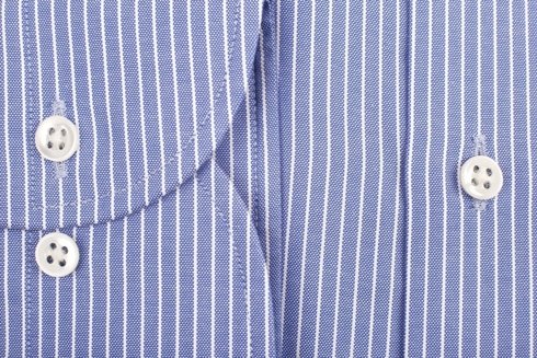 dark blue cutaway collar shirt
