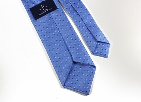 printed silk macclesfield tie