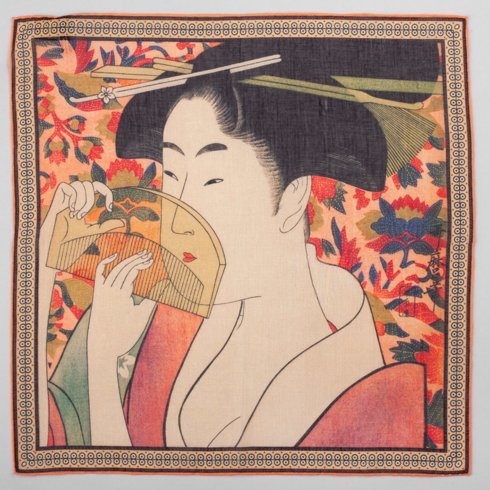 Poszetka kolekcja japońska "Grzebień"