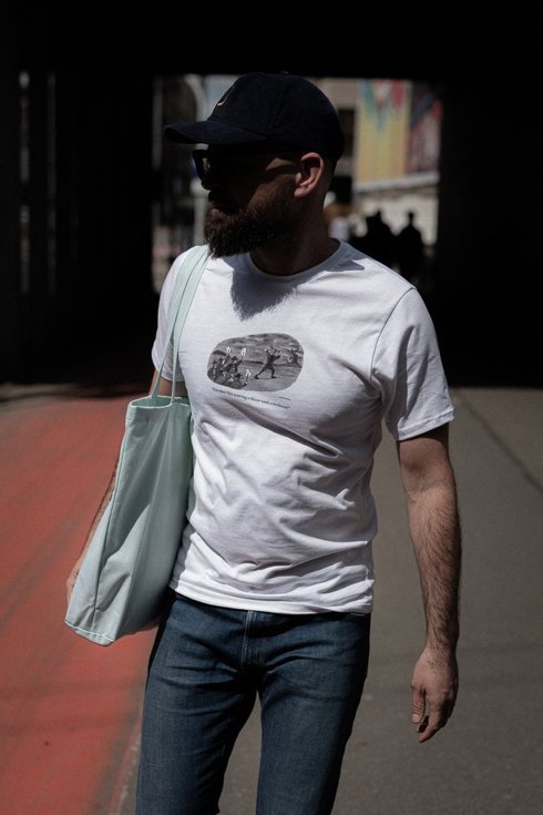T-shirt + torba Poszetka x Joe Dator